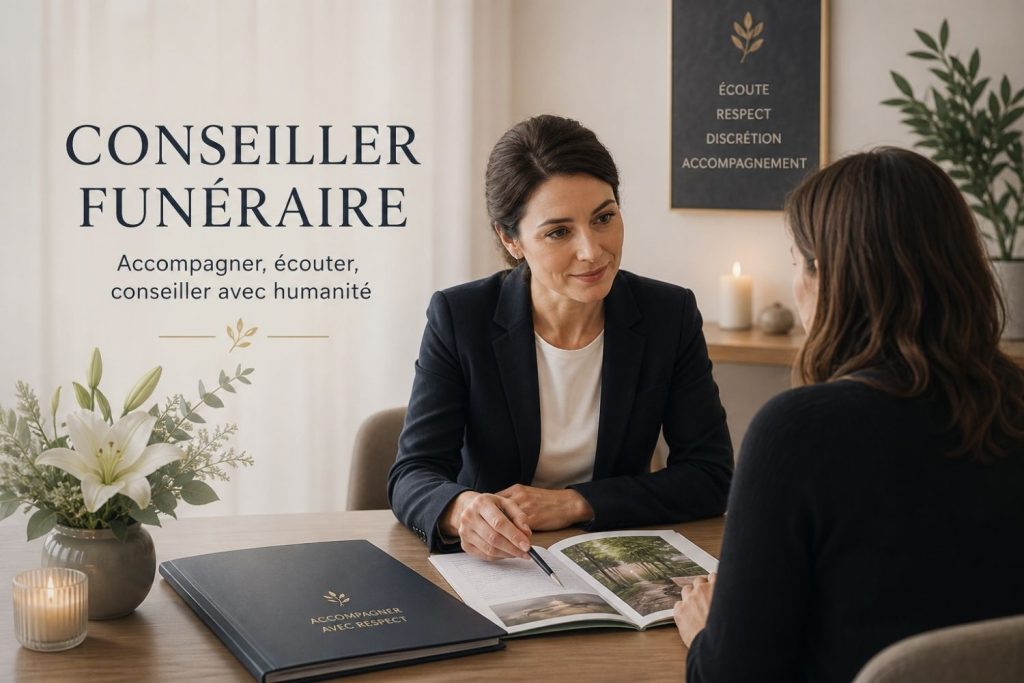 Conseiller funéraire : Missions, salaire, formation et débouchés