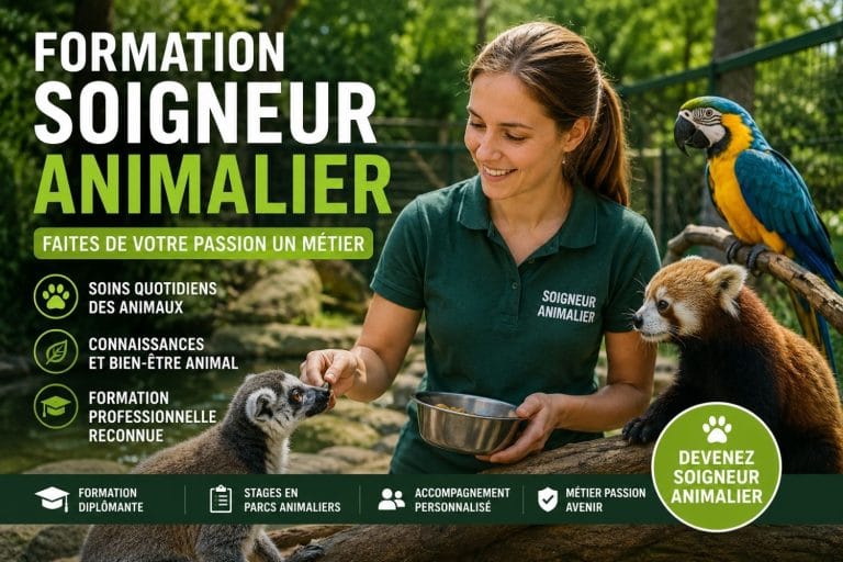 formation soigneur animalier