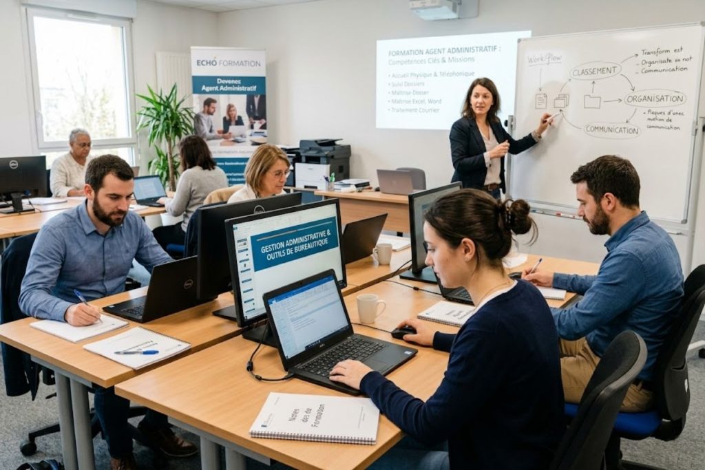 Formation Agent Administratif : Débouchés et Salaire en 2026